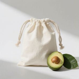 Bolsa de Algodón Reciclable Personalizada con Cordón y Logotipo para Empacar Zapatos y Ropa - Product Image 2