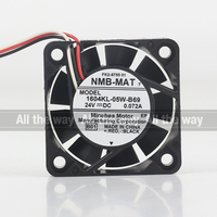 Nouveau ventilateur de refroidissement ultra-silencieux NMB 5V 12V 48V DC 24V 0.072A AC EC 4010 40X40X10MM 4CM à trois fils 1604KL-05W-B59 pour onduleur