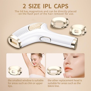 Épilateur laser IPL rechargeable haute énergie, portable sans fil avec refroidissement par glace, indolore, <span class=keywords><strong>épilation</strong></span> permanente - Product Image 3