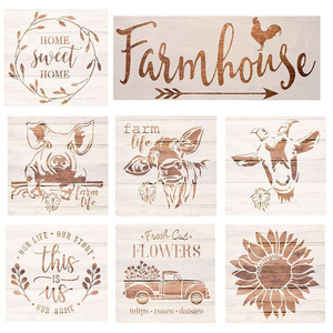 Pochoir de dessin en plastique pour enfants, alphabet anglais, vente chaude - Product Image 3