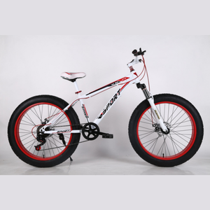 Bicicletta da Neve/Mountain Bike 26 Pollici con Pneumatici Fat, Bici Fat Tire 26*4.0 - 7/21 Velocità, Ideale per Sentieri Innevati - Product Image 1