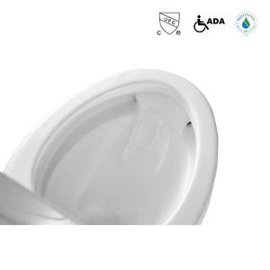 IBS Amérique du <span class=keywords><strong>Nord</strong></span> Approuvé EPA & CUPC One Piece Siphon <span class=keywords><strong>Nice</strong></span> Design Salle de bain Toilette sans monture - Product Image 4
