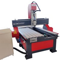 Máquina de Grabado CNC de 4 Ejes con Eje Rotatorio 3D para Tallado de Columnas de Madera Redondas
