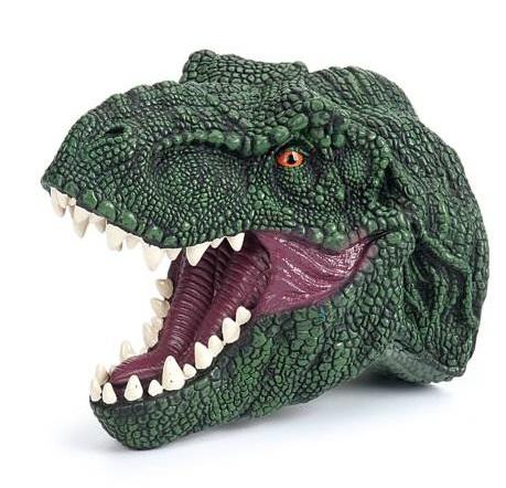 Green T-Rex Hand Puppet