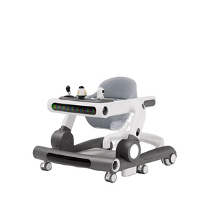 <span class=keywords><strong>Chariot</strong></span> éducatif multifonctionnel 2 en 1 avec cadre en plastique, avec siège réglable et roues pour la <span class=keywords><strong>marche</strong></span> des enfants. - Product Image 1