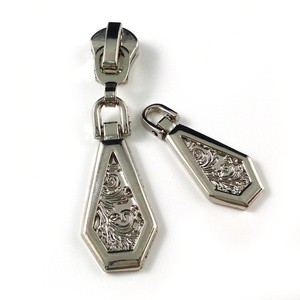 HOT SALES Customized #5 Nylon Metal Zip <b>Pullers</b> for Bags - Product Image 3