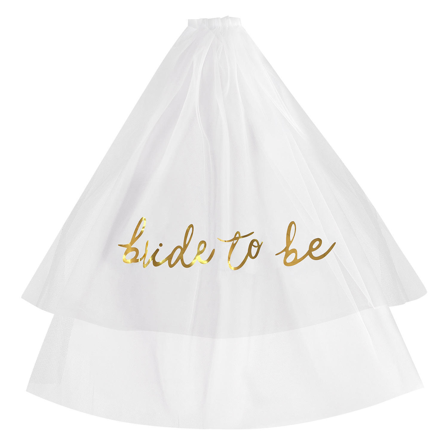 glass slipper wedding veil
