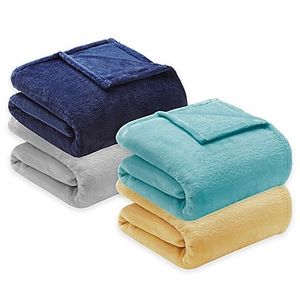 Custom Logo <strong>Large</strong> Size Soft Fuzzy Anti-static Microfiber Anti-pilling Double Flannel Throw <strong>Fleece</strong> <strong>Blanket</strong> for Winter - Product Image 5