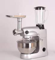 Robot de Cuisine Professionnel Multifonction en Acier Inoxydable Robuste Mélangeur