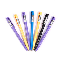 FOSKA – Lot de 24 stylos à bille à écriture fluide, encre noire de haute qualité, pointe de 1,0 mm, en vrac, pour femmes, infirmières et fournitures de journalisation