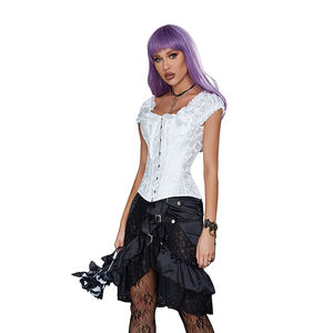 Traje Sexy Party Overbust Bustiers Barato Bloqueio Cintura Treinamento Espartilhos Atacado Plus Size - Product Image 3