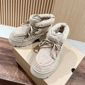 Botas de Nieve de Alta Calidad para Mujer, Forradas de Lana y Piel, Diseño de Moda - Product Image 2