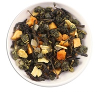 Chinese Nieuwe Stijl Gearomatiseerde Thee Gele Perzik Ananas Oolong Thee