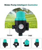 Contrôleur de pression de pompe à eau PS-01 50/60Hz 16A Courant maximal pour l'irrigation agricole Contrôleur de pression intelligent