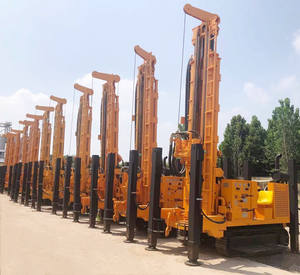 クローラ式<span class=keywords><strong>200m</strong></span>深油圧DTH水井掘削リグ（ボーリング孔掘削用） - Product Image 1