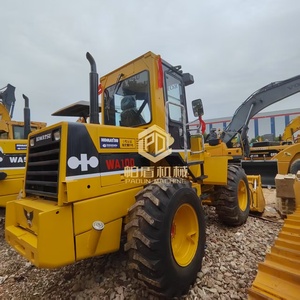 Seconda mano komatsu WA100 pale gommate <span class=keywords><strong>usate</strong></span> caricatrici attrezzature pesanti per la vendita in buone condizioni <span class=keywords><strong>macchine</strong></span> a ruote - Product Image 2