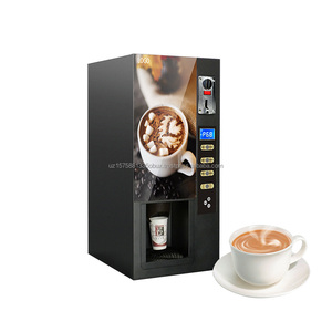 Máquina Expendedora de Café Totalmente Automática de Acero Inoxidable, la Más Vendida de Fábrica, con Función SDK, Capacidad de 50L/H, para Oficina o Biblioteca - Product Image 1