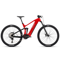 Vélo de montagne électrique VTT à suspension intégrale, moteur central, 12 vitesses, cadre en fibre de carbone, cross-country, vélo électrique pour la conduite en extérieur