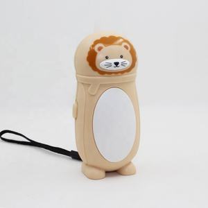 Commercio All'ingrosso della fabbrica di Figura Animale Mini Portatile Leone Ventilatore Alimentato Da Batteria A Secco - Product Image 5