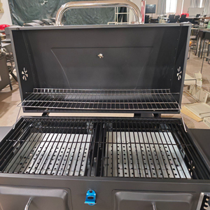 Griglia Barbecue Multifunzionale Moderna in <span class=keywords><strong>Ghisa</strong></span> per Esterni, <span class=keywords><strong>Stufa</strong></span> <span class=keywords><strong>a</strong></span> <span class=keywords><strong>Legna</strong></span> e <span class=keywords><strong>Forno</strong></span> per Stufati <span class=keywords><strong>con</strong></span> Garanzia di 2 Anni - Product Image 5