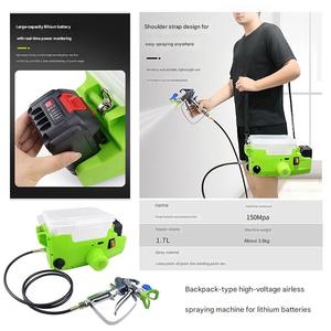 Machine à <span class=keywords><strong>peinture</strong></span> haute pression robuste avec pistolet à pointe renforcée pour une durée <span class=keywords><strong>de</strong></span> vie prolongée. - Product Image 5