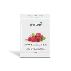 แพ็คเก็ตเครื่องดื่มอาหารเสริมกีฬาสีส้มธรรมชาติผงอิเล็กโทรไลต์ - Product Image 6