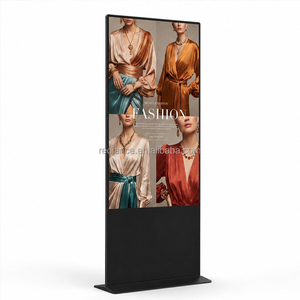 Écran vertical ultra-fin 55 pouces 4K, affichage numérique Android 13, <span class=keywords><strong>lecteur</strong></span> publicitaire interactif sur pied pour la signalisation dans les centres commerciaux - Product Image 1