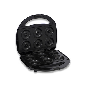 Máquina para Hacer Donuts, Plancha Eléctrica de Doble Cara con 6 Orificios, Mini Máquina para Desayunos, Uso en Panadería - Product Image 2