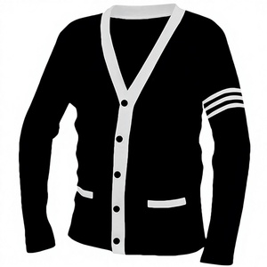 whosale Sale High Quality Fashion <b>Women</b> Pocket <b>Cardigans</b> <b>for</b> Ladies Cotton <b>Fleece</b> Long Red <b>Cardigan</b> Sweater Sweatshirt - Product Image 1