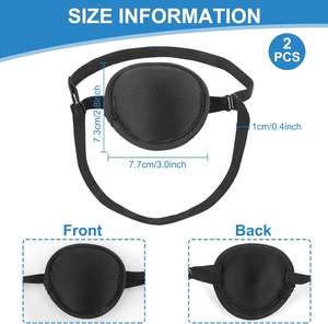 Köpekler için köpek göz bandı göz bandı ameliyat sonrası yaralanmalar ayarlanabilir yumuşak göz yama - Product Image 4