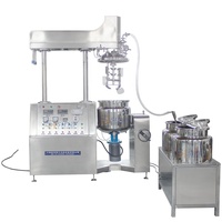 Mezclador Emulsionante de Acero Inoxidable con Sistema de Desespumación al Vacío, Previene la Stratificación de Materiales para la Producción de Lociones Faciales y Esencias