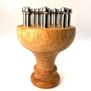 Peine Gua Sha de Acero Inoxidable 304 con Puntas Gruesas para Masaje Abdominal, Masaje de Meridianos y Alivio del Dolor - Product Image 3