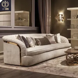 portofino villa big size sofa set living room furniture white cream modern design soft comfortable big sofas