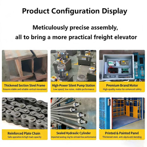 Penjualan langsung dari platform pengangkat kargo gudang hidrolik yang dapat disesuaikan untuk kabel TV dan <span class=keywords><strong>Lift</strong></span> barang tahan lama. - Product Image 2
