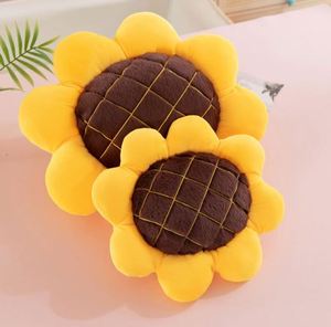 Popular Flower Floor Pillow Sunflower Shape Cushion Cute Seating Pad Chair Cushion Oversized <b>Throw</b> Pillow for Home Decoration - Product Image 3