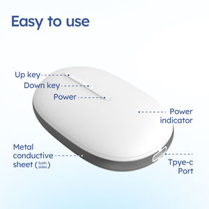 جهاز تدليك يدوي لاسلكي محدث بتقنية TENS لعام <span class=keywords><strong>2026</strong></span> مع 10 مستويات قابلة للتعديل لعلاج العضلات والأعصاب - Product Image 6