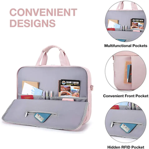 <span class=keywords><strong>Sac</strong></span> à bandoulière pour <span class=keywords><strong>ordinateur</strong></span> portable de 15,6 <span class=keywords><strong>pouces</strong></span> pour femmes, fabriqué sur mesure, nouveau design, tendance, durable, imperméable, grand format - Product Image 4