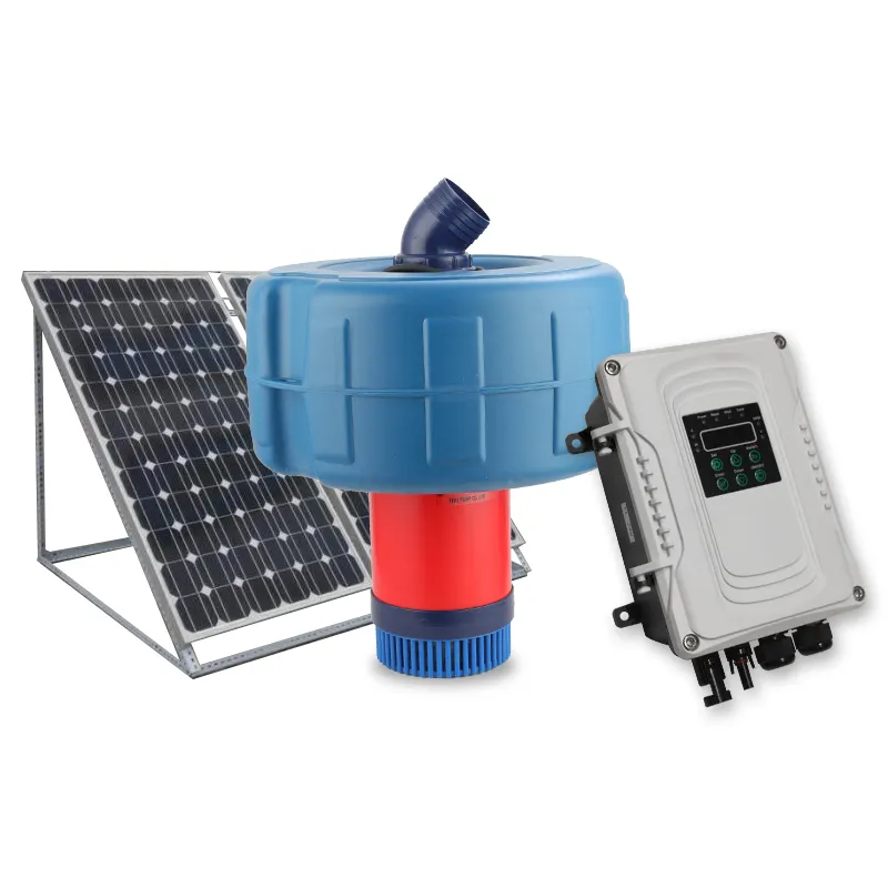 Aerador solar para pescaria, 47v 370w, 15 m3/h, 3 polegadas, tomada, bomba solar de alta qualidade