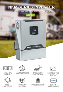 Venta caliente <span class=keywords><strong>NKM</strong></span> Serie 1kw Inversor solar híbrido 24V Inversor solar fuera de la red con carga solar - Product Image 2