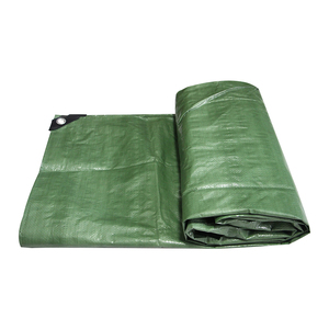 Bâche PE tissée verte 4x5m <span class=keywords><strong>avec</strong></span> œillets pour toit de tente, bâche de sol, personnalisable, imperméable, traitée anti-UV, usage industriel - Product Image 4