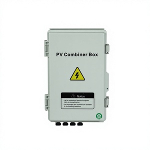 Caja Combinadora Fotovoltaica IP65 para Exteriores, Caja de Distribución de Cadenas de CC para Paneles Solares, Certificación CE, Impermeable, con Interruptor de CC - Product Image 1