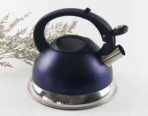 Durevole 3L <span class=keywords><strong>acqua</strong></span> pentola ristorante Non-elettrico tè bollitore in acciaio inox fornello Top blu profondo fischio caldaia ad <span class=keywords><strong>acqua</strong></span> - Product Image 3