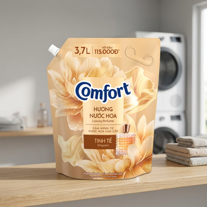 Comfort Concentrate natural Fragancia delicada 3.7L x 4 bolsas - Product Image 4