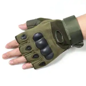 Outdoor Mannen Tactische Apparatuur Half Vinger Vingerloze Custom Tactische Handschoenen