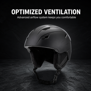 Ayarlanabilir Uyumlu, Darbeye Dayanıklı ABS Kabuklu, Havalandırmalı, Çok Amaçlı Yetişkin Erkek Kadın Profesyonel Snowboard Kaskı - Product Image 4