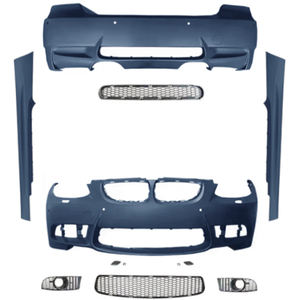 Kit de Carrocería para Automóvil, Parachoques Delantero y Trasero para <span class=keywords><strong>BMW</strong></span> Serie 3 E92 Modificado a M3 2006-2009 con Orificio para Faros Antiniebla - Product Image 4