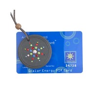 Nano technologie mode tournesol lave volcanique Protection contre les radiations Bio Science collier quantique scalaire équilibre énergétique pendentif