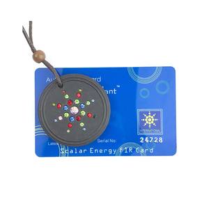 Mode teknologi Nano liontin keseimbangan energi skalar <span class=keywords><strong>Quantum</strong></span> kalung Sains Bio perlindungan radiasi Lava vulkanis bunga matahari - Product Image 3