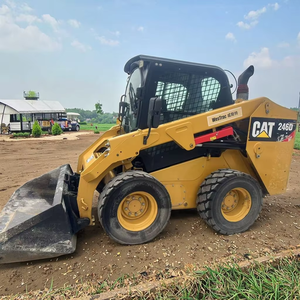 Mini chargeuse compacte <span class=keywords><strong>Caterpillar</strong></span> 246D d'occasion d'origine Moteur et pompe de 1 tonne à vendre - Product Image 1