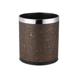 Cubo de basura de hotel al por mayor, cubo de basura de acero inoxidable, cubo de basura abierto para el vestíbulo, cubo de basura de gran capacidad para <span class=keywords><strong>restaurante</strong></span> - Product Image 5